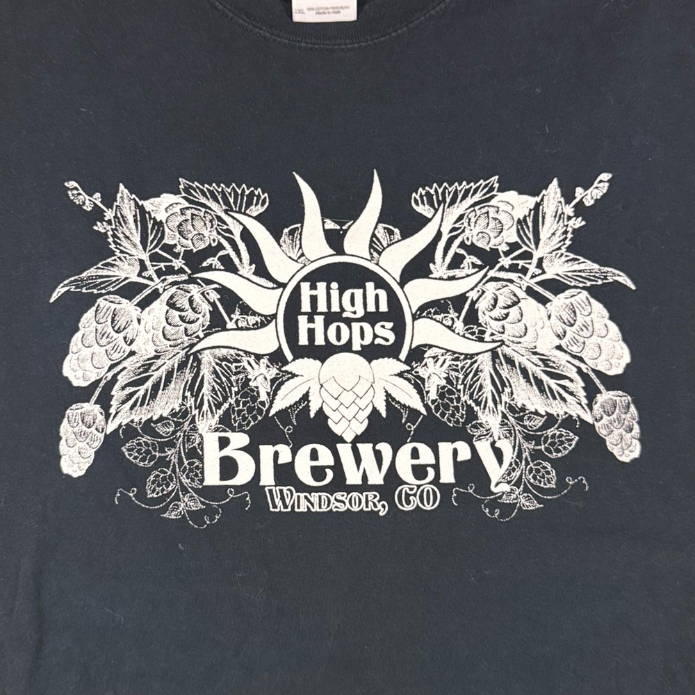 Gildan Black High Hops Brewery Tee